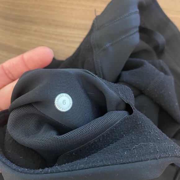 lululemon fleece lined leggings | 6 - Picture 7 of 7